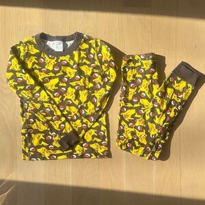 Hanna Andersson Pokémon Pikachu Print Pajama Set